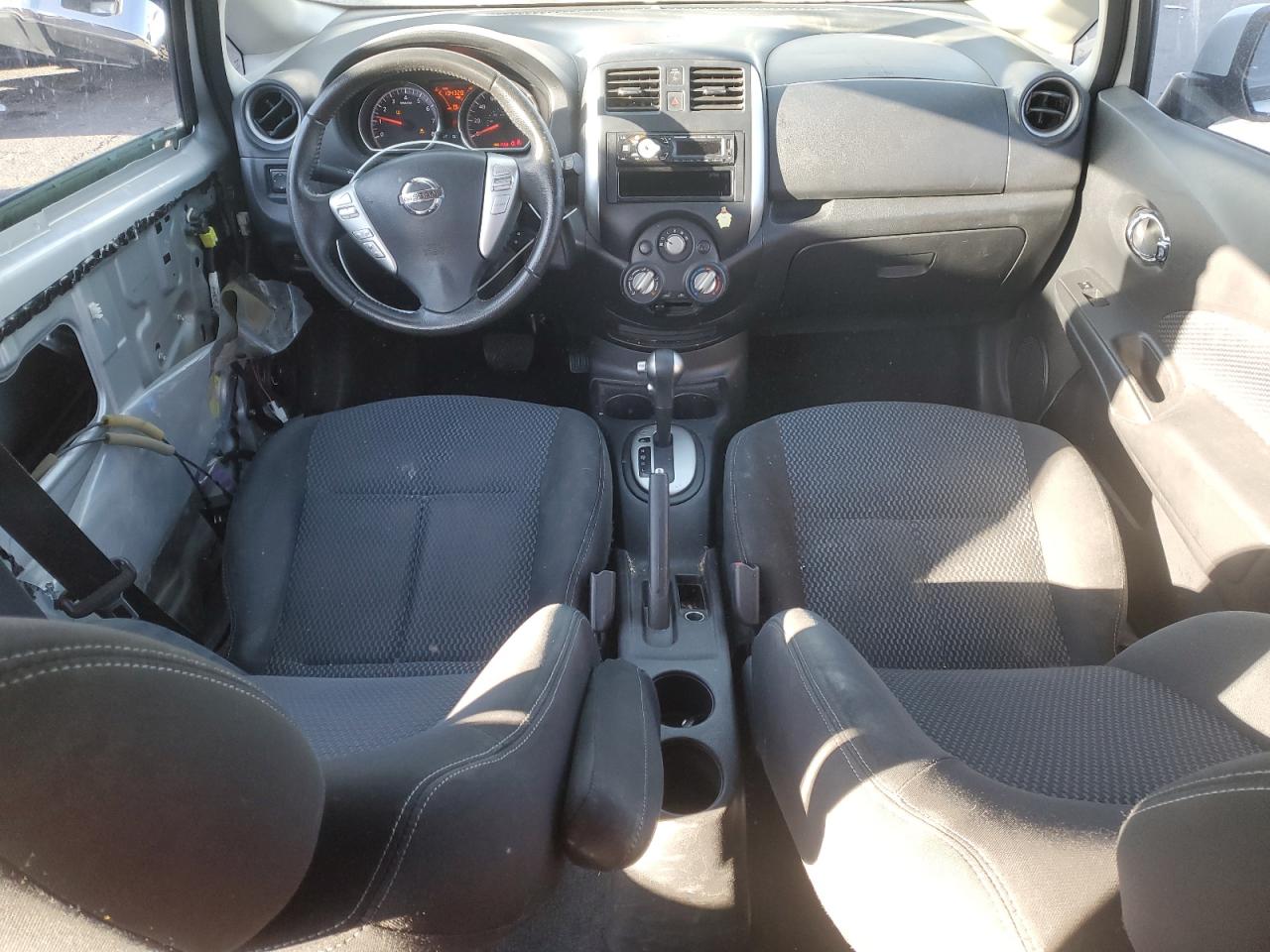 2014 Nissan Versa VIN 3N1CE2CP5EL370568 Copart auction photo, front end / side damage thumbnail 8