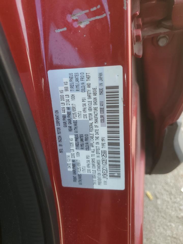 2016 Mazda CX-5 VIN JM3KE2CYXG0612599 Copart auction photo, front end damage thumbnail 14