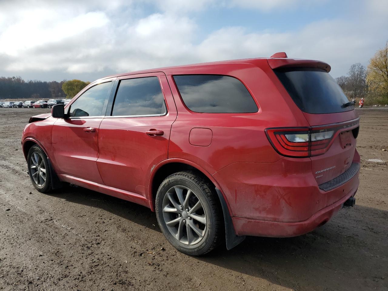 2015 Dodge Durango VIN 1C4RDJAGXFC180558 Copart auction photo, front end / minor dent/scratches damage thumbnail 2