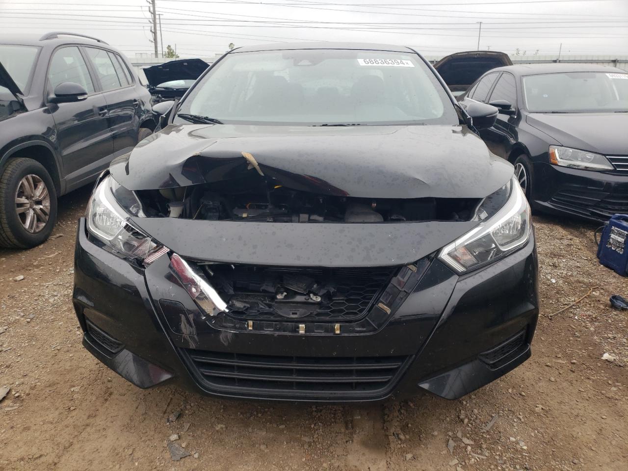 2021 Nissan Versa VIN 3N1CN8EV6ML861552 Copart auction photo, front end damage thumbnail 5
