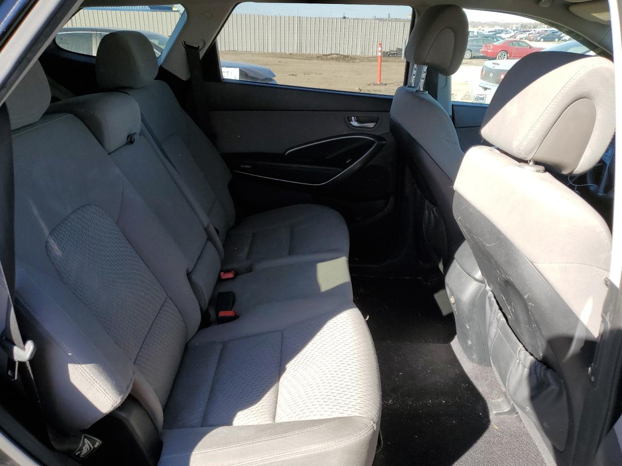 2017 Hyundai Santa Fe VIN KM8SMDHF4HU188017 Copart auction photo, front end / side damage thumbnail 12