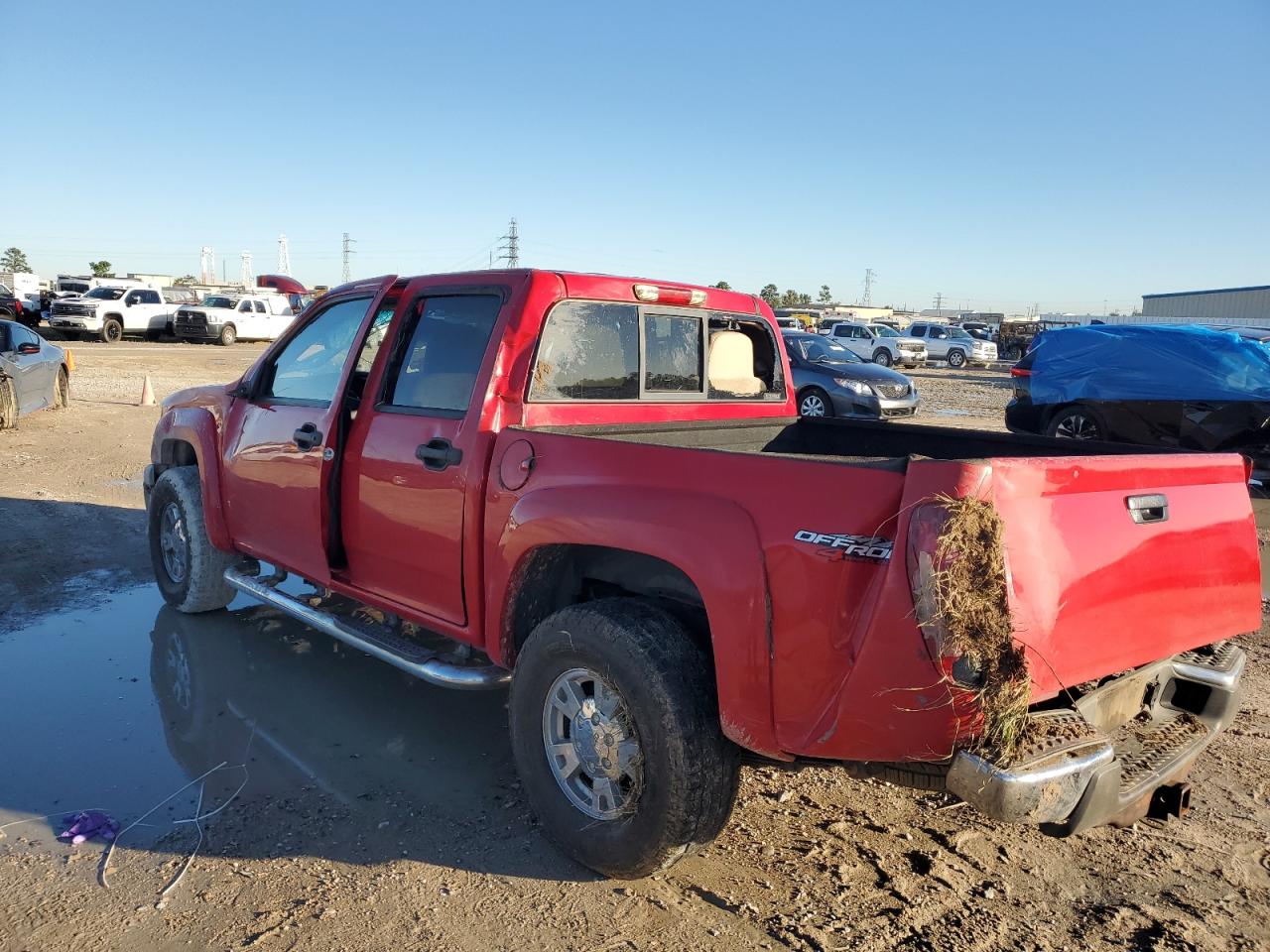 2008 GMC Canyon VIN 1GTDT13E488146176 Copart auction photo, all over damage thumbnail 2