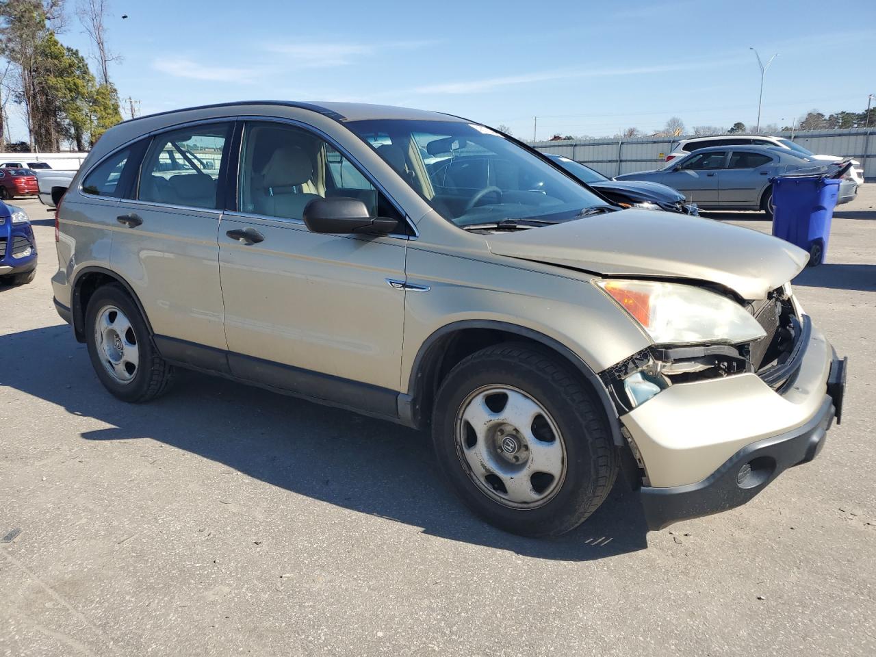 2009 Honda CR-V VIN 3CZRE38369G706773 Copart auction photo, front end damage thumbnail 4