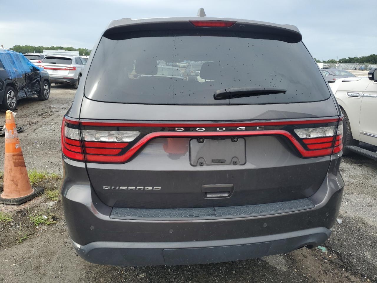 2017 Dodge Durango VIN 1C4RDHAGXHC657064 Copart auction photo, all over damage thumbnail 6