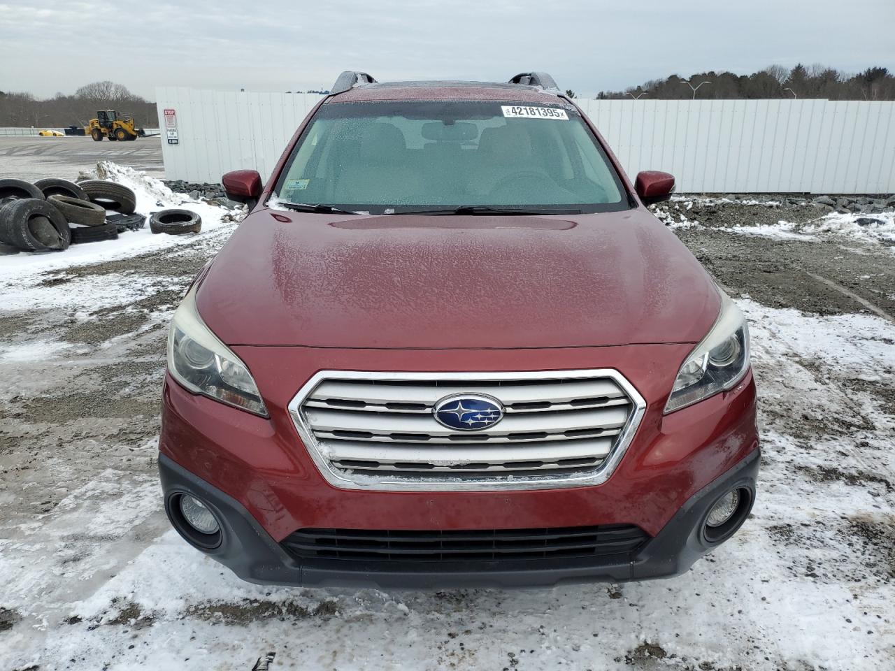 2017 Subaru Outback VIN 4S4BSAKC0H3280394 Copart auction photo, rear end / side damage thumbnail 5