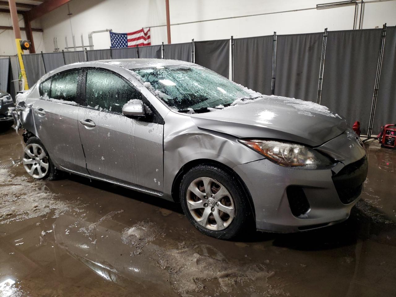 2012 Mazda 3 VIN JM1BL1UG6C1510686 Copart auction photo, rear end / front end damage thumbnail 4