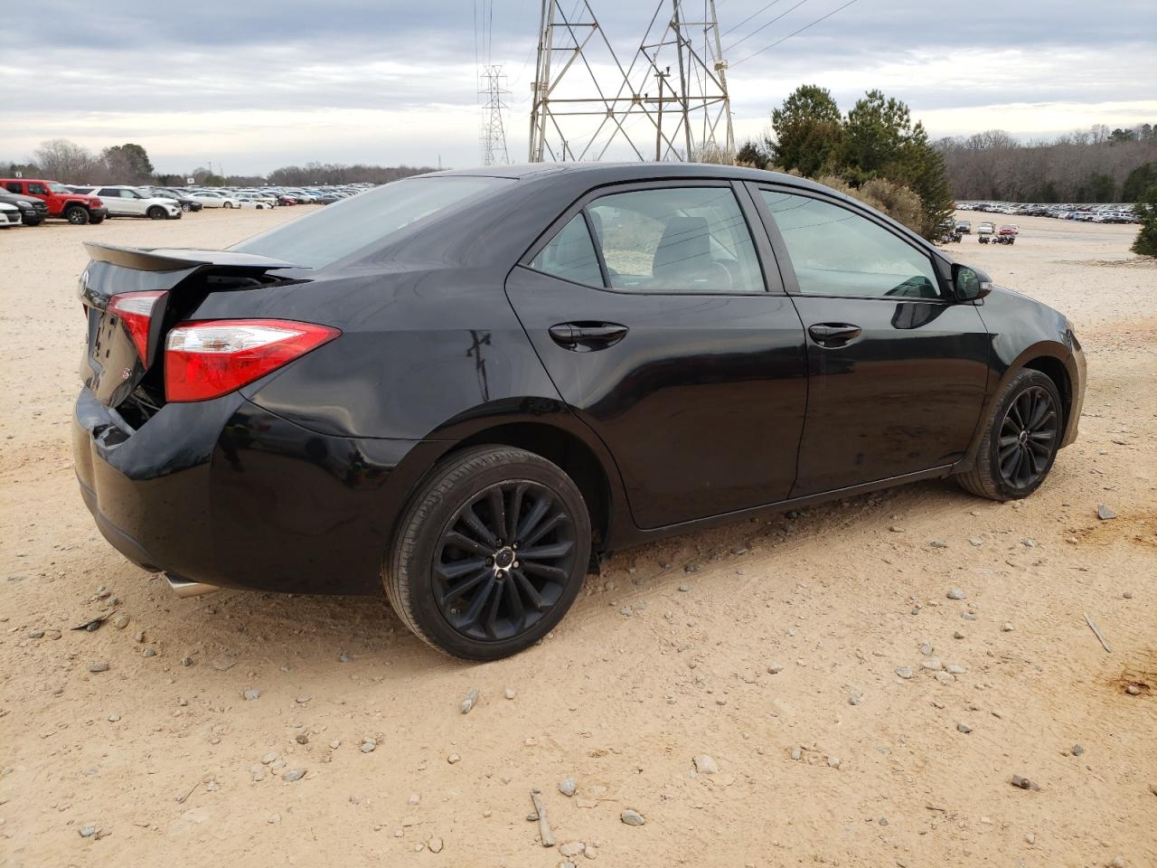2015 Toyota Corolla VIN 2T1BURHE5FC462862 Copart auction photo, rear end damage thumbnail 3