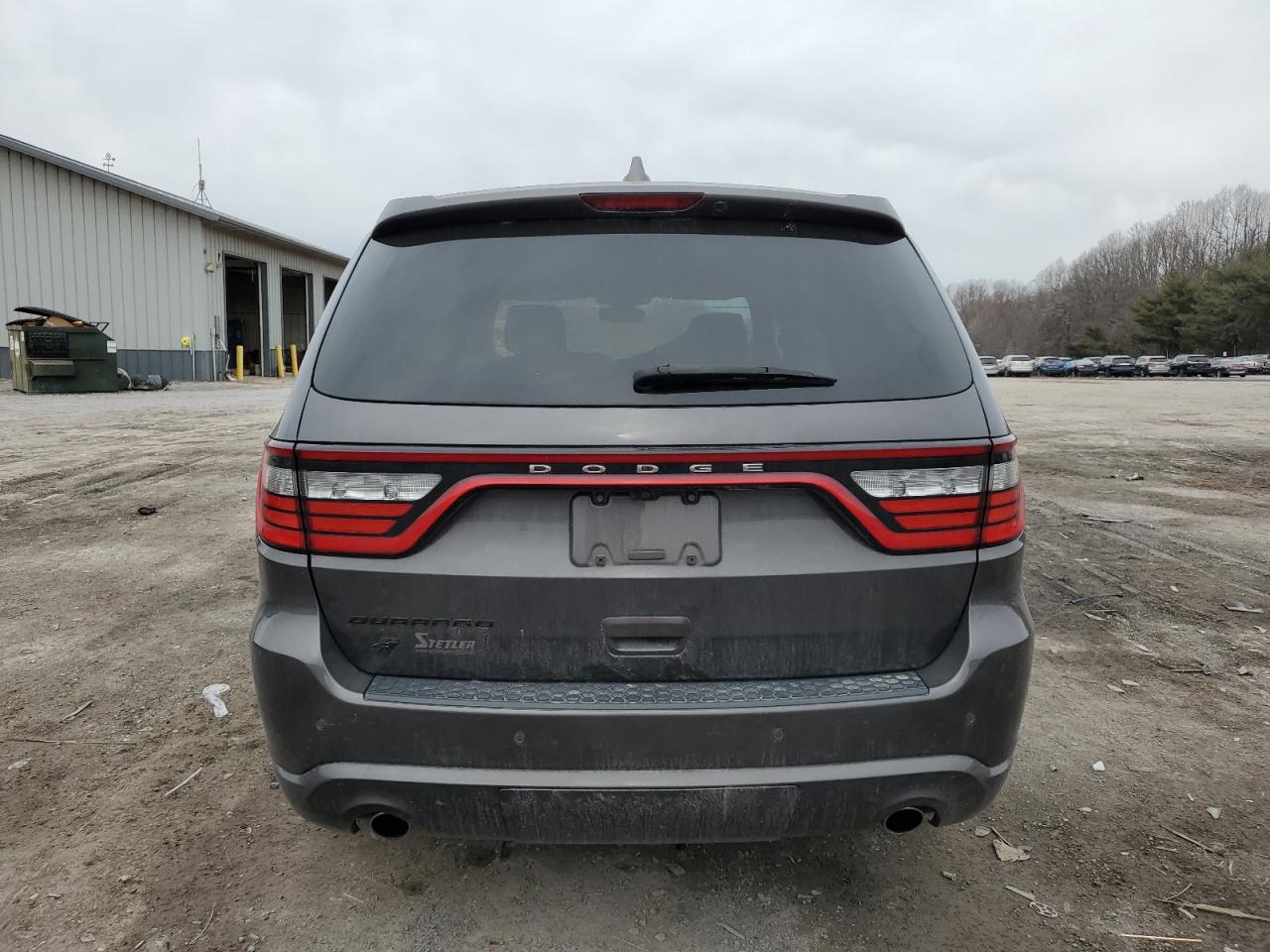 2018 Dodge Durango VIN 1C4RDJAGXJC176759 Copart auction photo, front end damage thumbnail 6