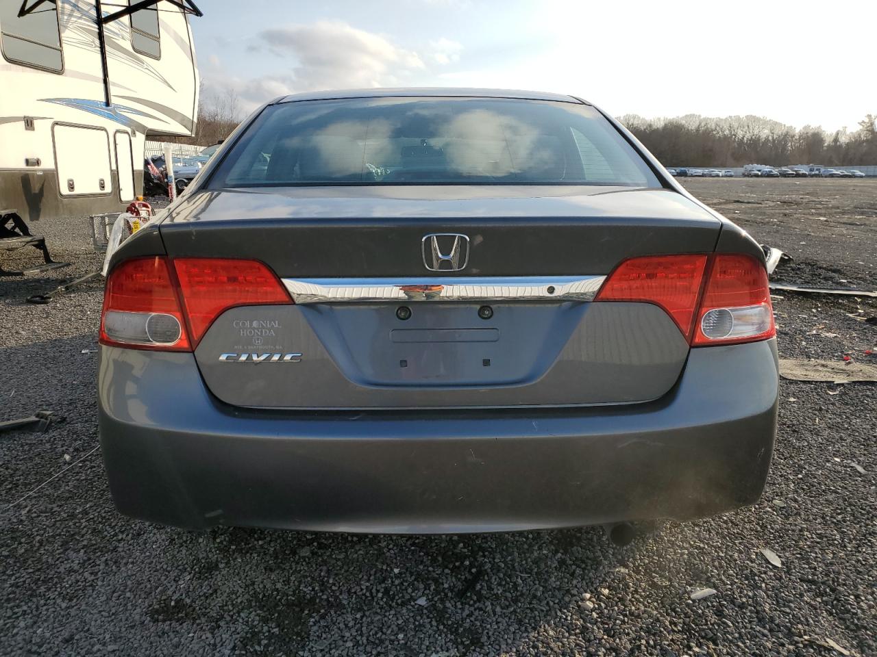 2011 Honda Civic VIN 2HGFA1F51BH301327 Copart auction photo, side / minor dent/scratches damage thumbnail 6