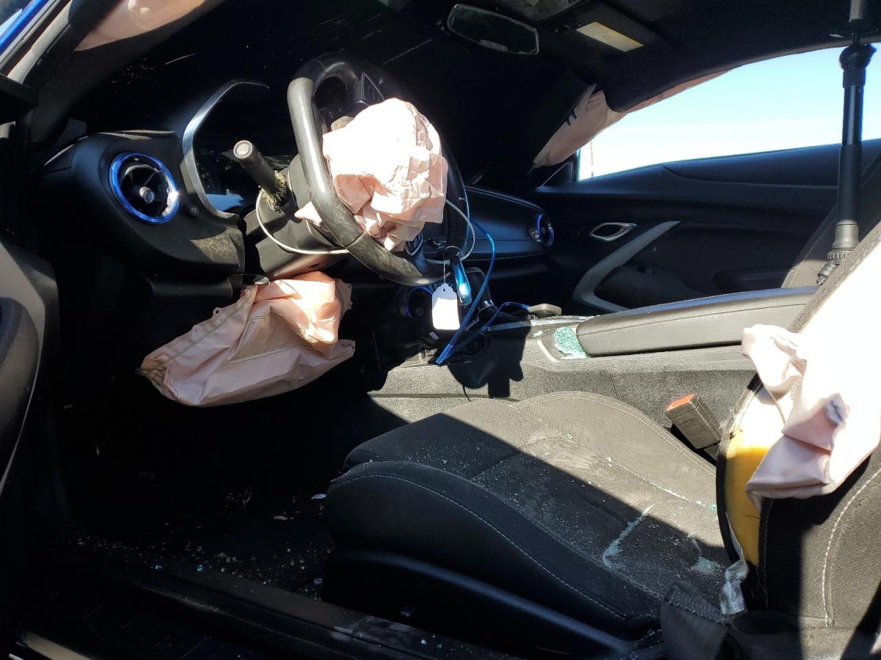 2018 Chevrolet Camaro VIN 1G1FB1RS9J0168700 Copart auction photo, all over damage thumbnail 7