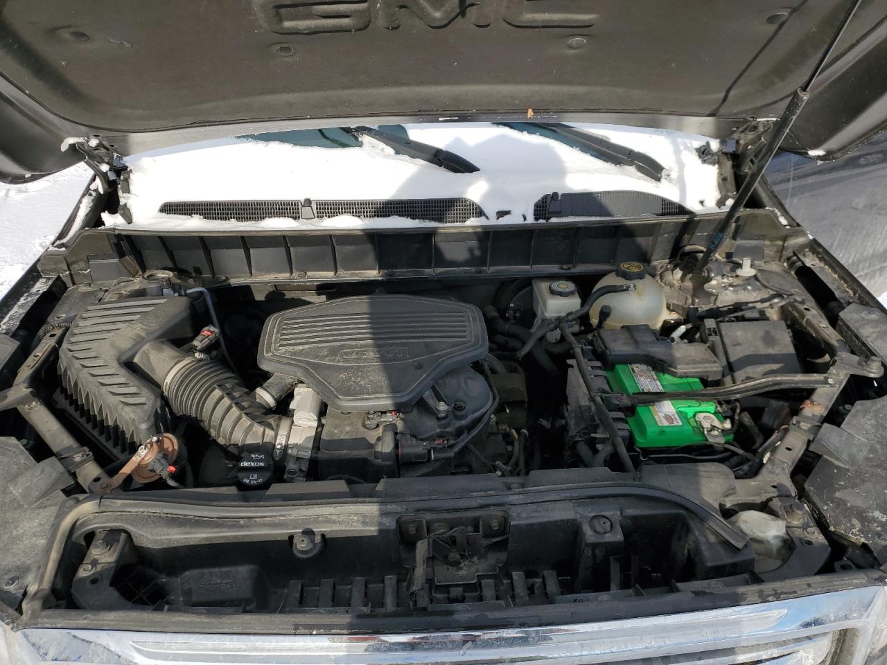 2017 GMC Acadia VIN 1GKKNWLS8HZ317563 Copart auction photo, front end damage thumbnail 12