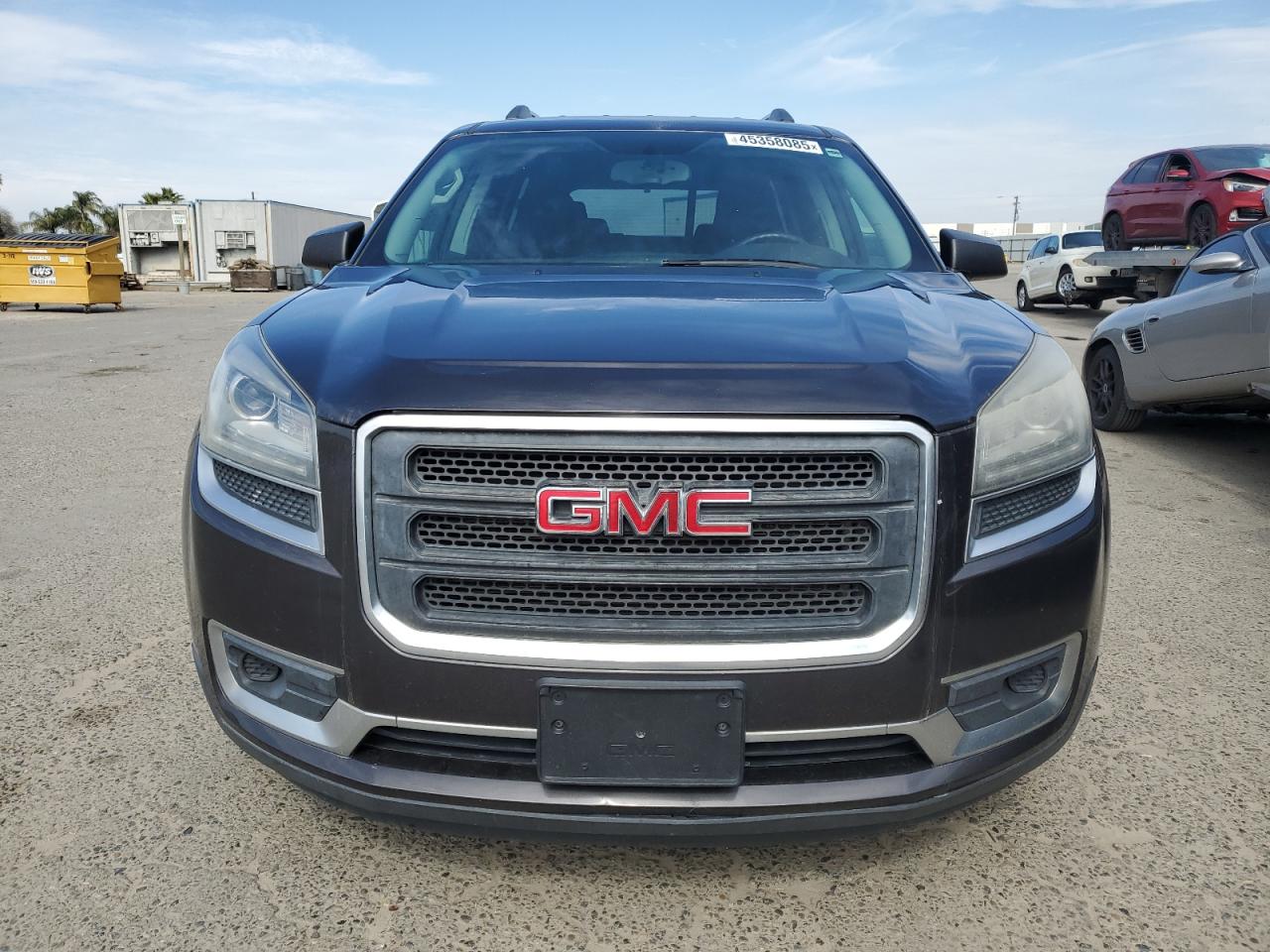 2015 GMC Acadia VIN 1GKKRNED8FJ346179 Copart auction photo, rear end damage thumbnail 5