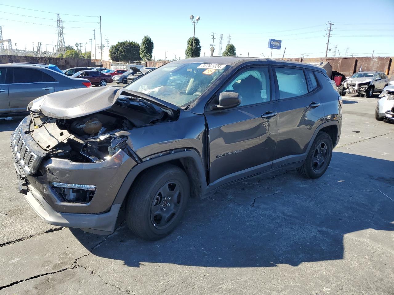 2018 Jeep Compass VIN 3C4NJCAB8JT425488