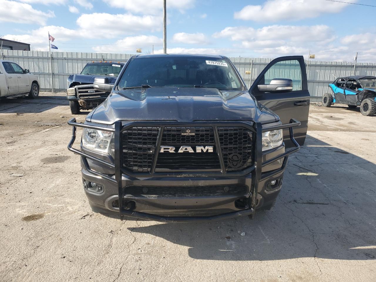 2020 RAM 1500 VIN 1C6SRFMT8LN329307 Copart auction photo, rear end damage thumbnail 5