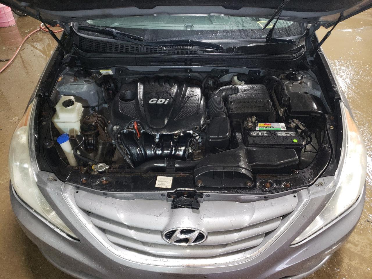 2012 Hyundai Sonata VIN 5NPEB4AC0CH465806 Copart auction photo, vandalism / front end damage thumbnail 11
