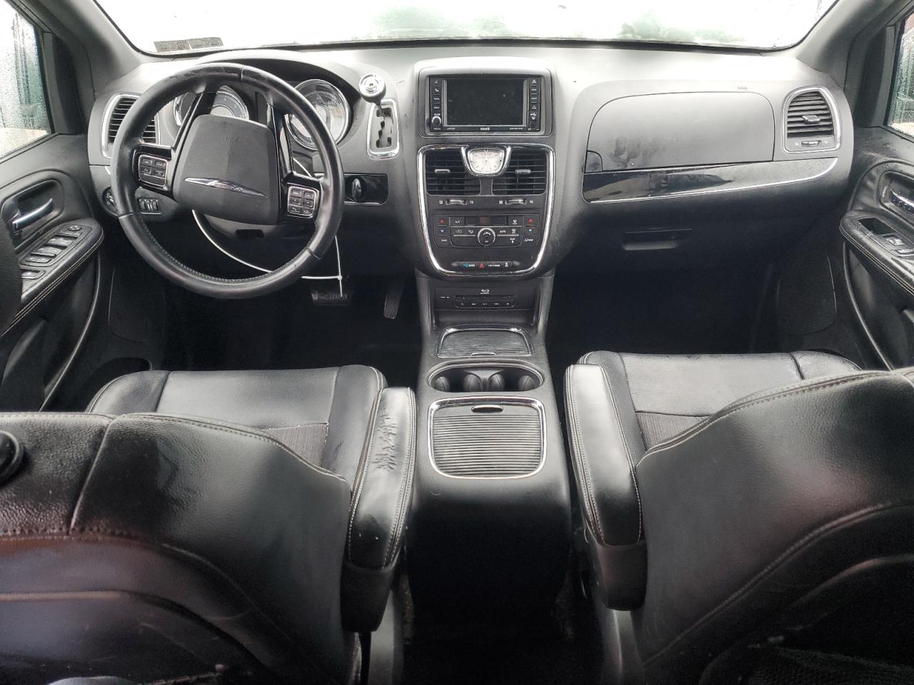 2014 Chrysler Town & Country VIN 2C4RC1HG3ER453256 Copart auction photo, front end / rear end damage thumbnail 8