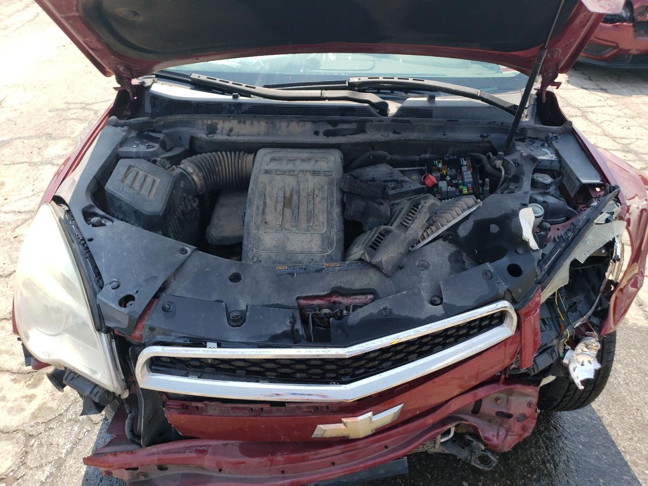 2010 Chevrolet Equinox VIN 2CNFLEEW4A6220189 Copart auction photo, front end damage thumbnail 12