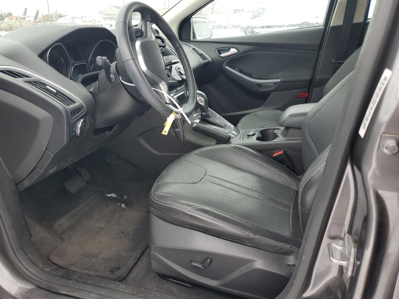 2014 Ford Focus VIN 1FADP3J28EL201865 Copart auction photo, rear end damage thumbnail 7