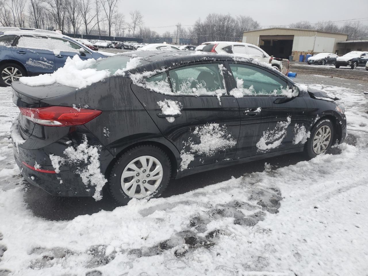 2018 Hyundai Elantra VIN 5NPD74LF7JH355983 Copart auction photo, front end damage thumbnail 3