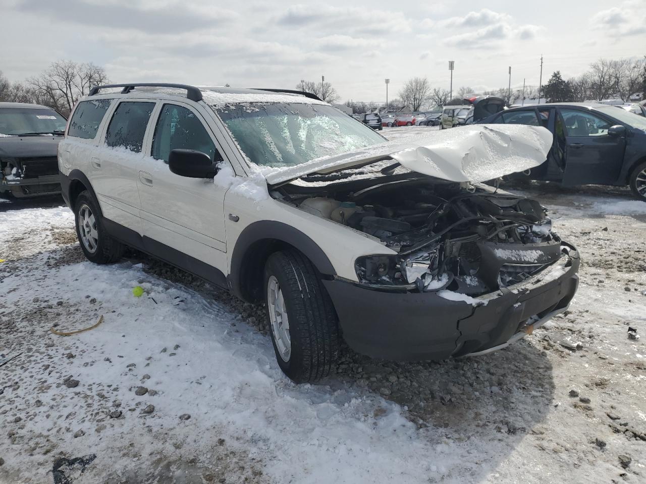 2003 Volvo XC70 VIN YV1SZ59H631111181 Copart auction photo, front end damage thumbnail 4