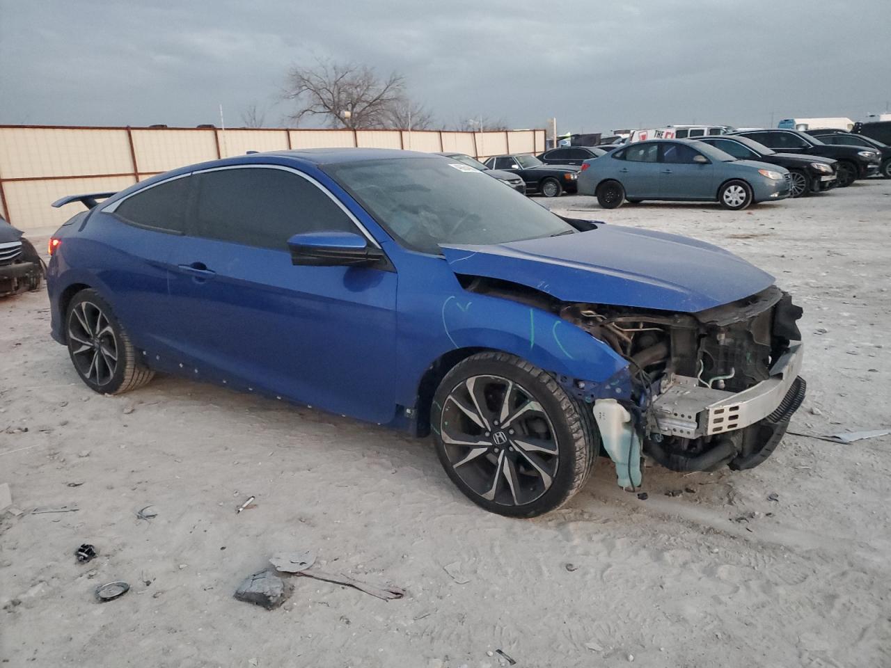 2017 Honda Civic VIN 2HGFC3A55HH754856 Copart auction photo, front end damage thumbnail 4