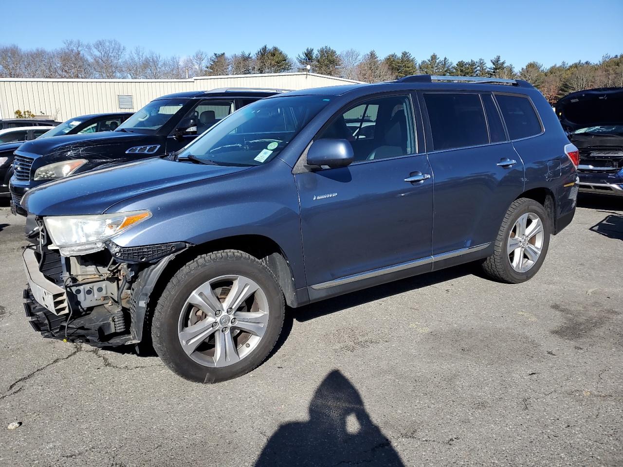 2013 Toyota Highlander VIN 5TDDK3EH6DS196623 - Copart auction photo