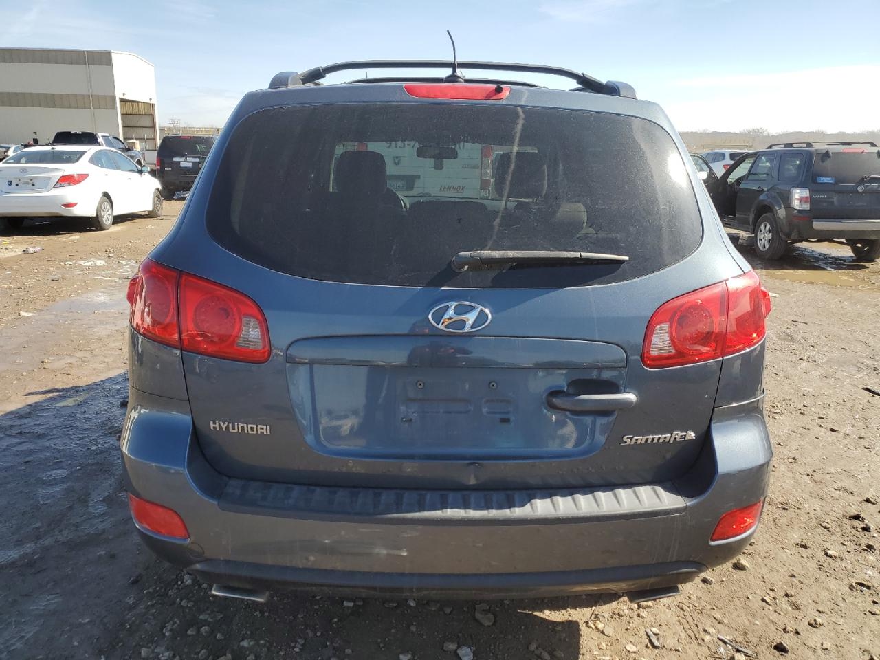 2007 Hyundai Santa Fe VIN 5NMSG13D67H106617 Copart auction photo, side damage thumbnail 6