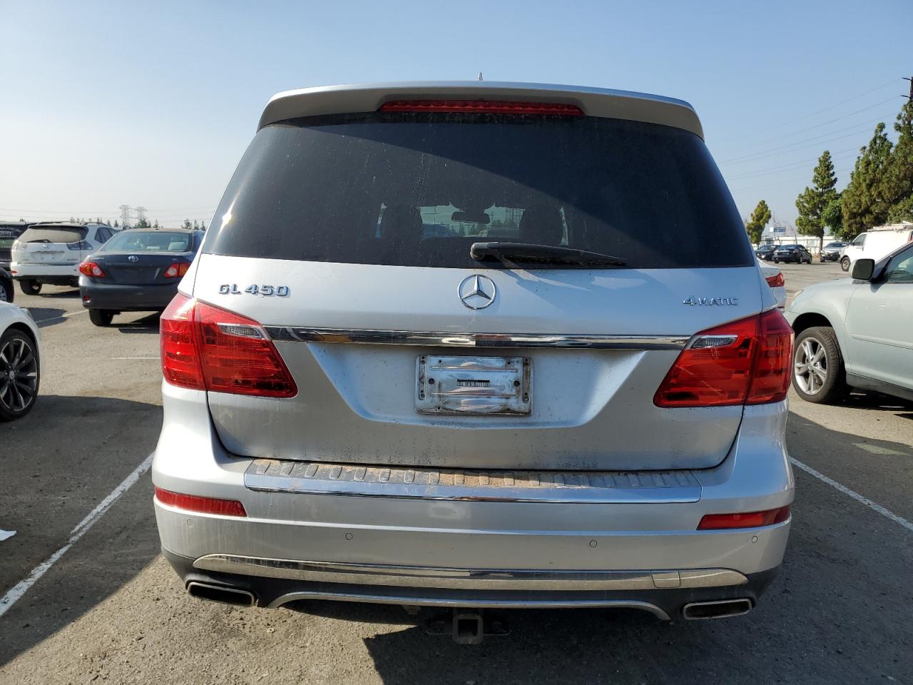 2015 Mercedes-Benz GL-klasse VIN 4JGDF6EE0FA532919 Copart auction photo, all over damage thumbnail 6