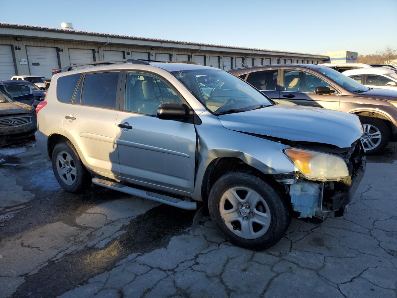 2011 Toyota RAV 4 VIN 2T3BF4DV5BW149376 Copart auction photo, front end damage thumbnail 4