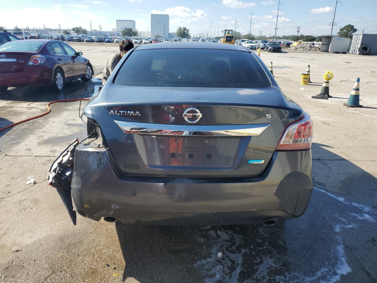 2013 Nissan Altima VIN 1N4AL3AP7DC225776 Copart auction photo, front end / rear end damage thumbnail 6