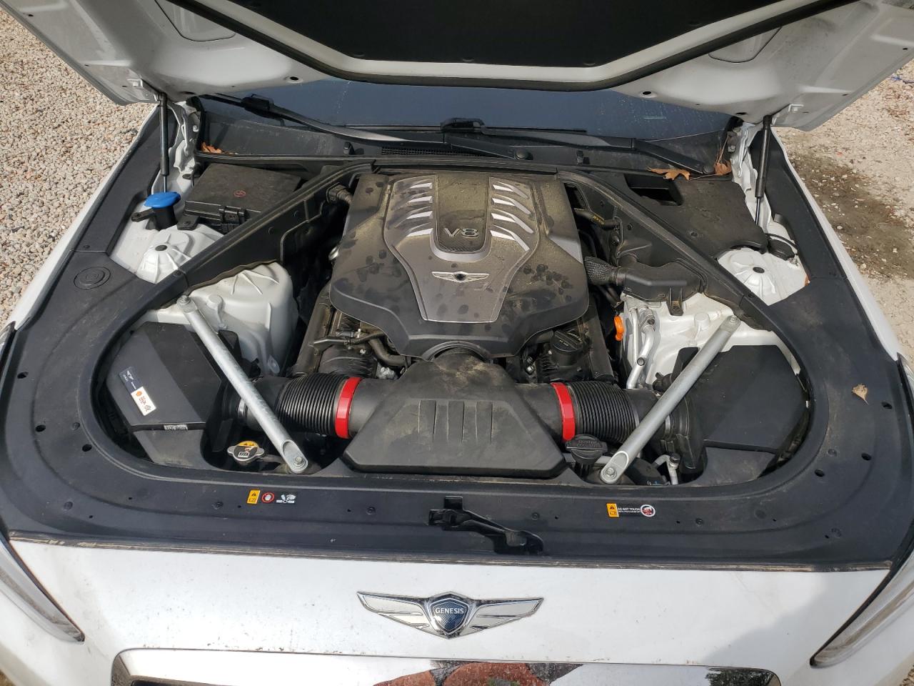 2017 Genesis G90 VIN KMHG54JH1HU020365 Copart auction photo, mechanical damage thumbnail 11