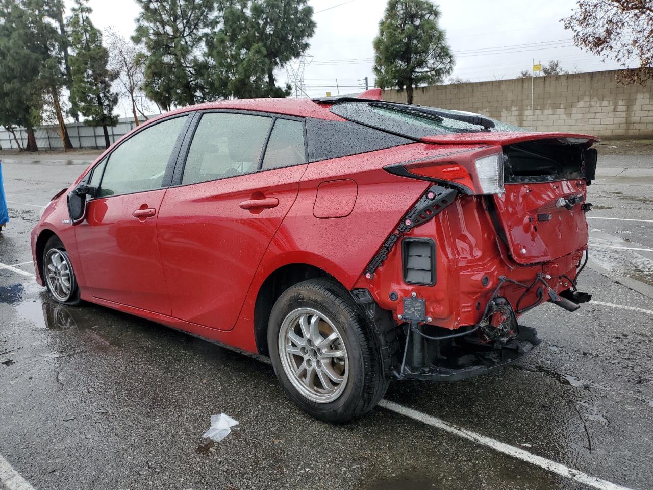 2020 Toyota Prius VIN JTDKARFU9L3111895 Copart auction photo, all over damage thumbnail 2
