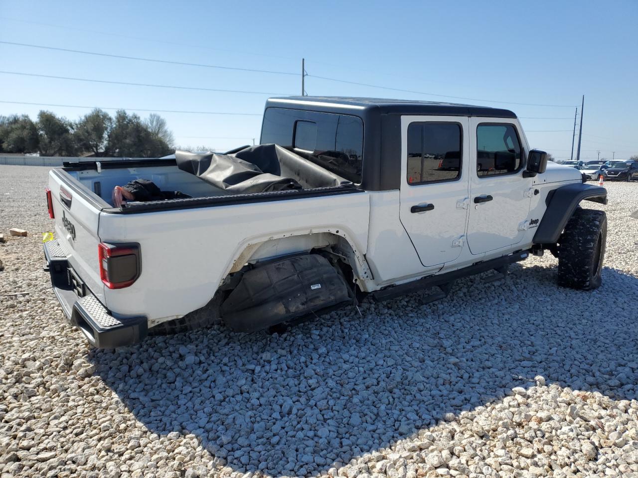 2020 Jeep Gladiator VIN 1C6JJTAG5LL116366 Copart auction photo, undercarriage damage thumbnail 3