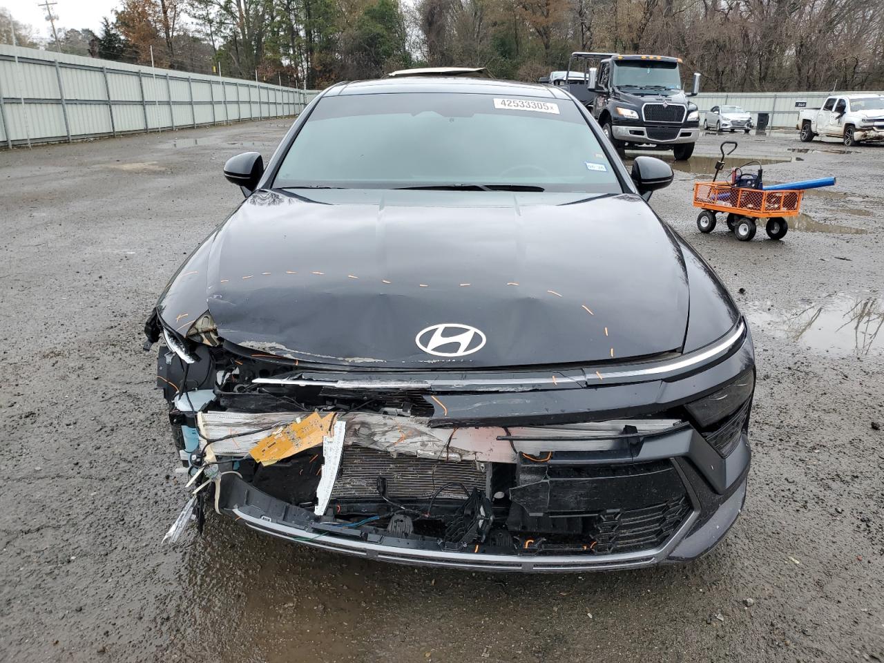 2024 Hyundai Sonata VIN KMHL54JC0RA377204 Copart auction photo, front end / minor dent/scratches damage thumbnail 5