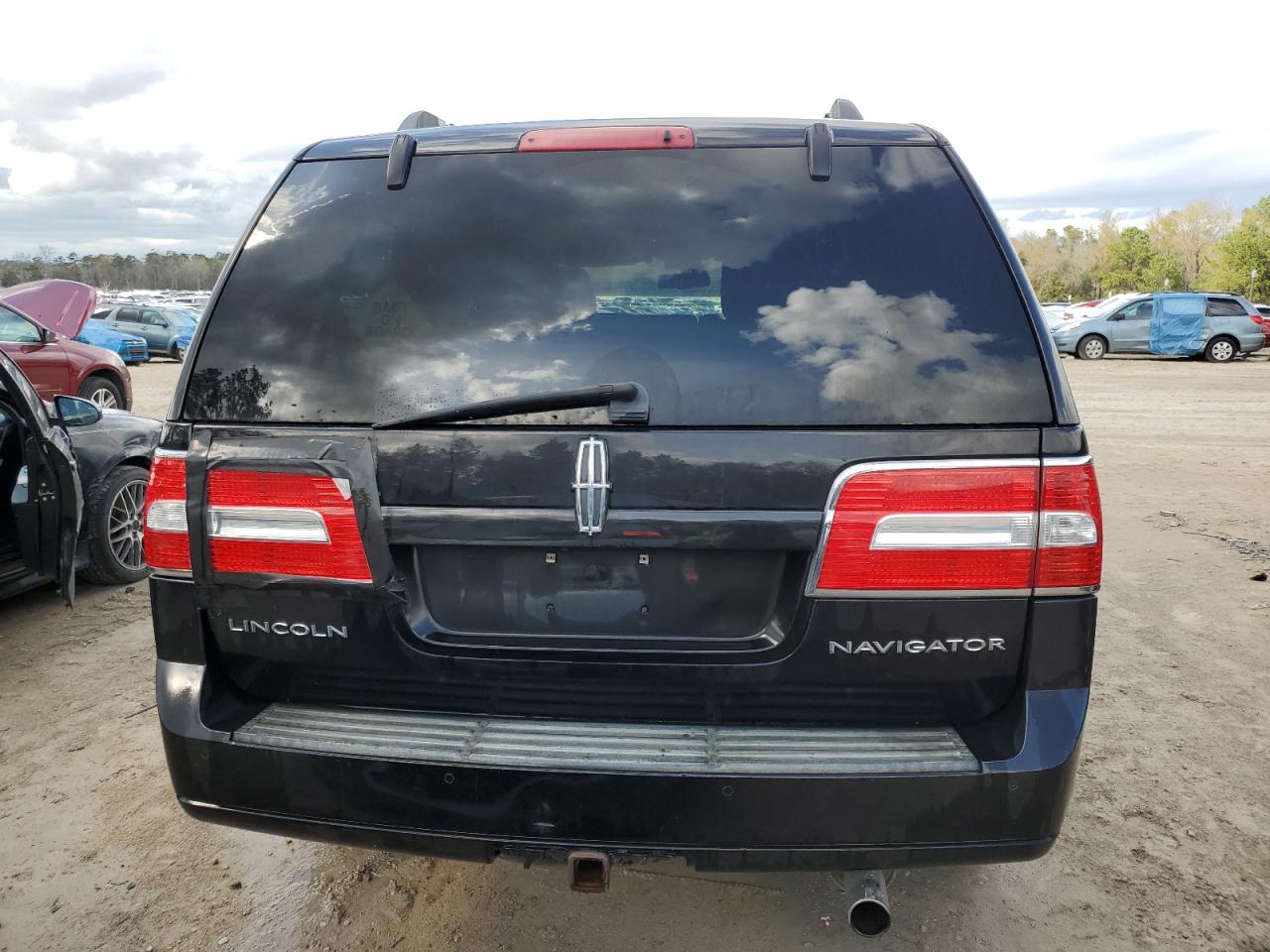 2014 Lincoln Navigator VIN 5LMJJ2H56EEL00982 Copart auction photo, side damage thumbnail 6