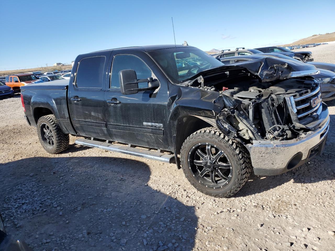 2012 GMC Sierra VIN 3GTU2WE29CG241807 Copart auction photo, front end damage thumbnail 4