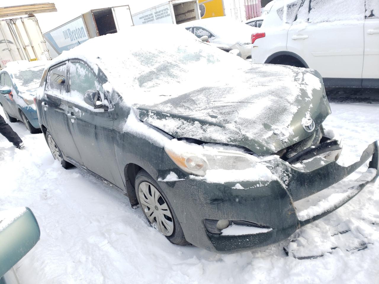 2012 Toyota Corolla VIN 2T1KU4EE1CC883268 Copart auction photo, front end / side damage thumbnail 4