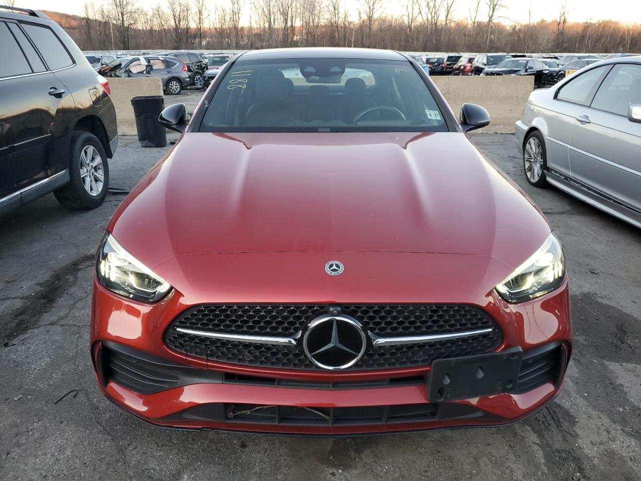 2022 Mercedes-Benz C-klasse VIN W1KAF4HB1NR020251 Copart auction photo, rear end / side damage thumbnail 5