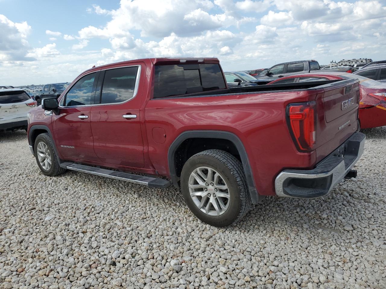 2020 GMC Sierra VIN 3GTP8DED6LG276015 Copart auction photo, hail / minor dent/scratches damage thumbnail 2