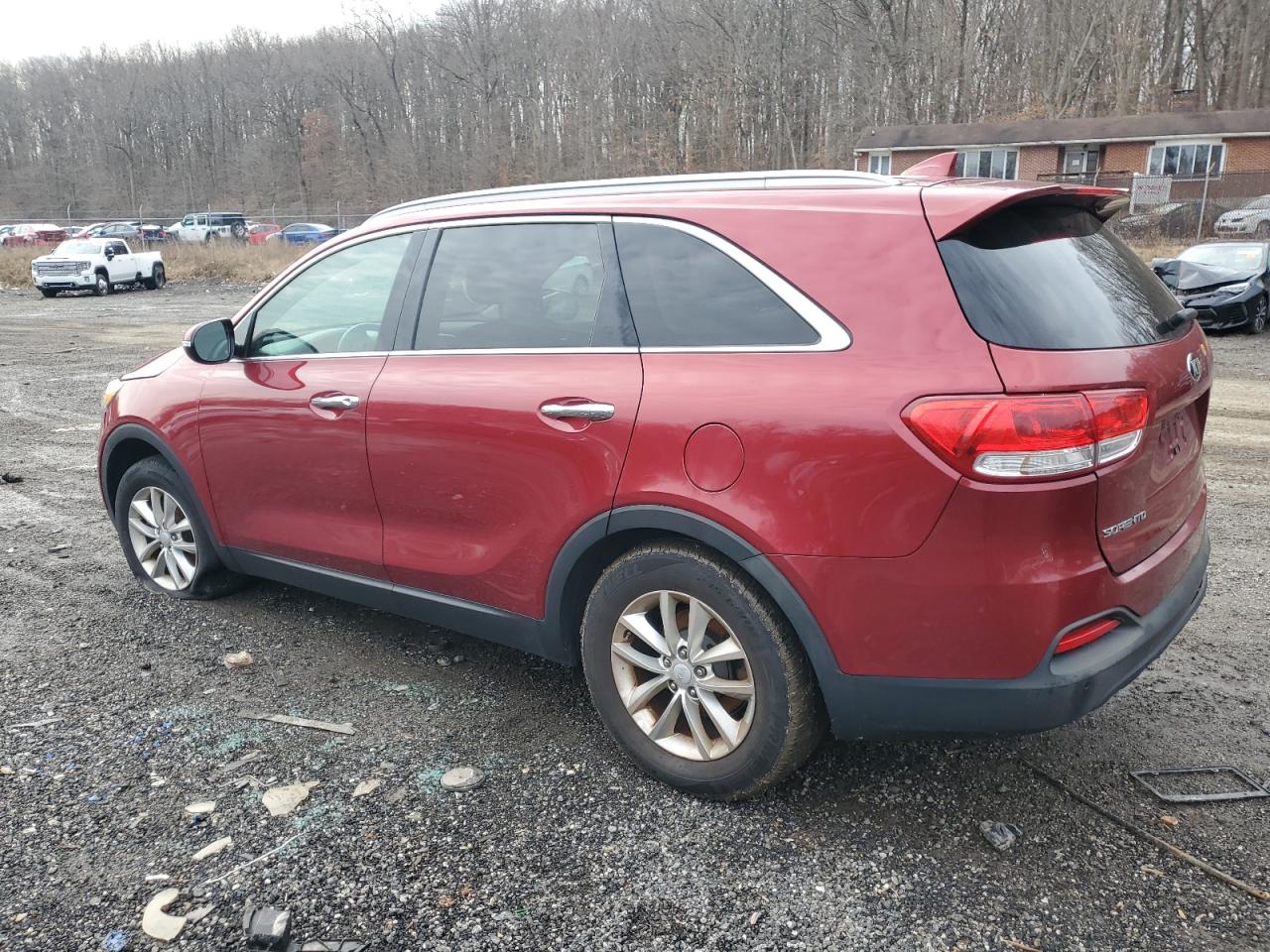 2016 KIA Sorento VIN 5XYPG4A50GG107520 Copart auction photo, vandalism / side damage thumbnail 2