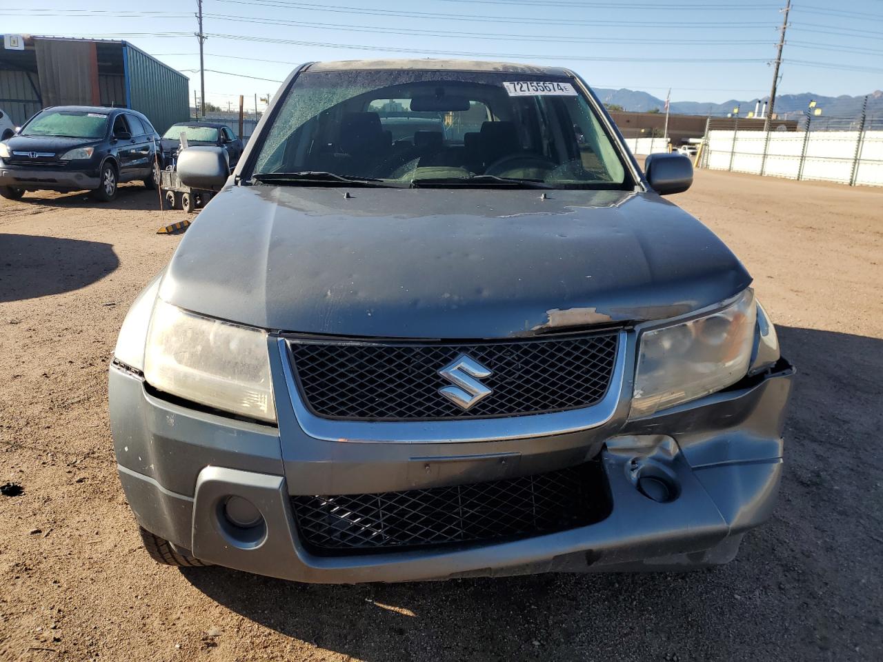 2008 Suzuki Grand Vitara VIN JS3TD941084103157 Copart auction photo, front end / hail damage thumbnail 5