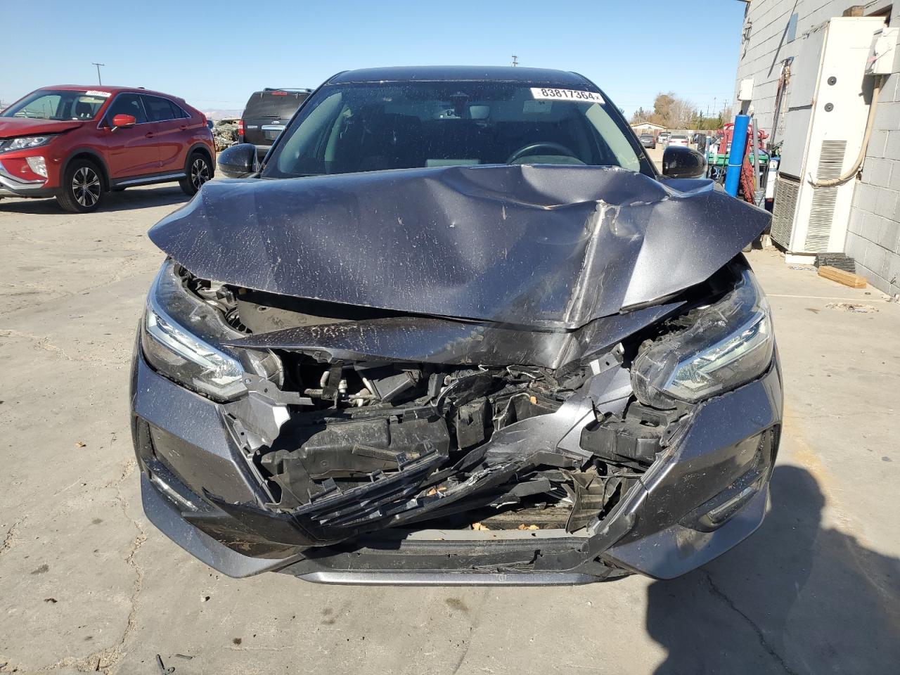 2023 Nissan Sentra VIN 3N1AB8DV2PY246845 Copart auction photo, front end / side damage thumbnail 5