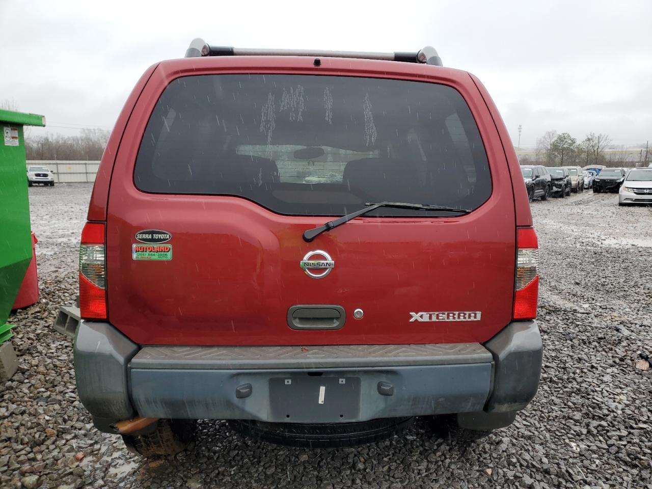 2004 Nissan XTerra VIN 5N1ED28T24C653966 Copart auction photo, side / front end damage thumbnail 6