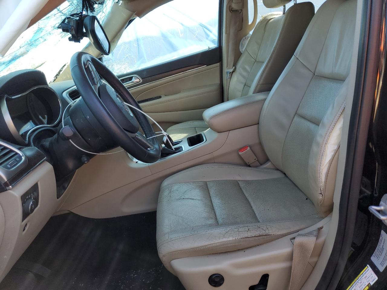 2017 Jeep Grand Cherokee VIN 1C4RJEBG4HC888015 Copart auction photo, rollover damage thumbnail 7