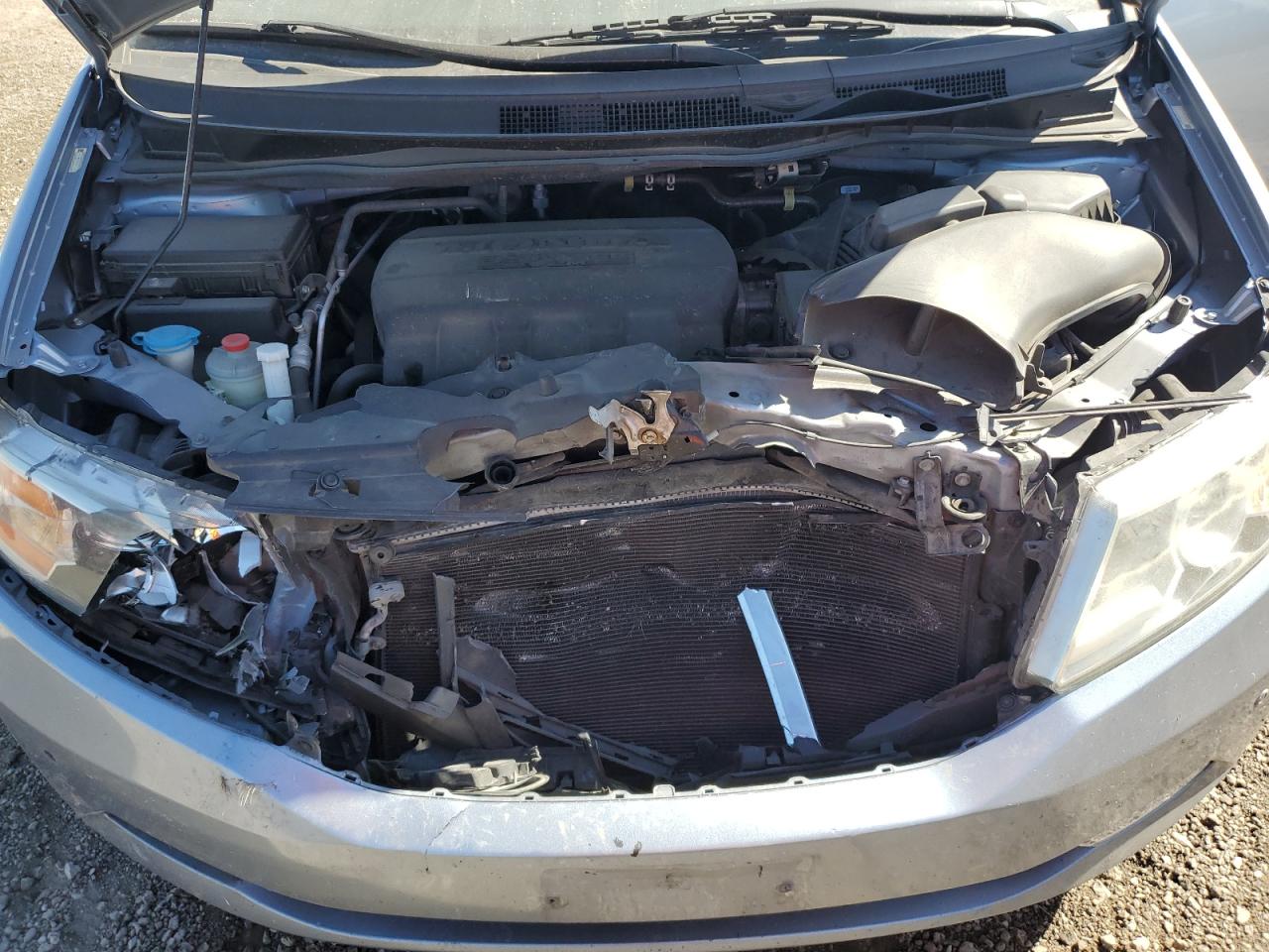 2013 Honda Odyssey VIN 5FNRL5H91DB076445 Copart auction photo, front end damage thumbnail 13