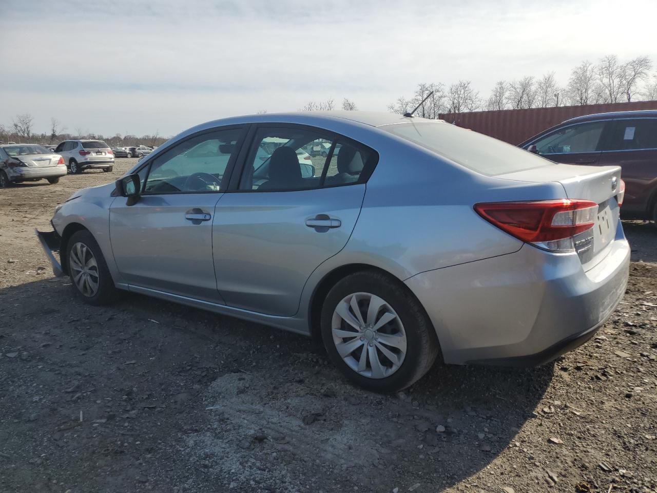 2020 Subaru Impreza VIN 4S3GKAB60L3607115 Copart auction photo, front end damage thumbnail 2