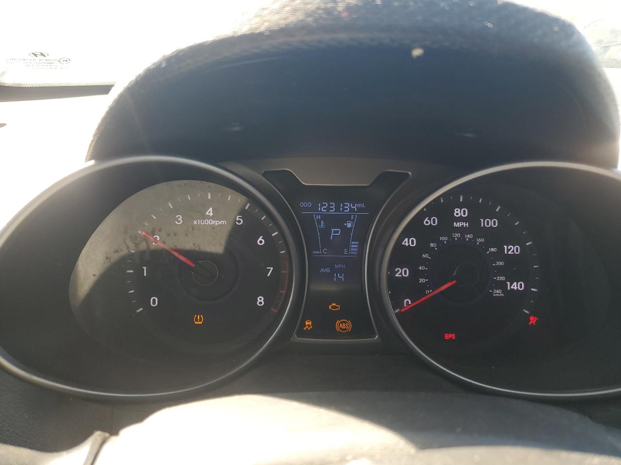2013 Hyundai Veloster VIN KMHTC6AD9DU174572 Copart auction photo, front end damage thumbnail 9