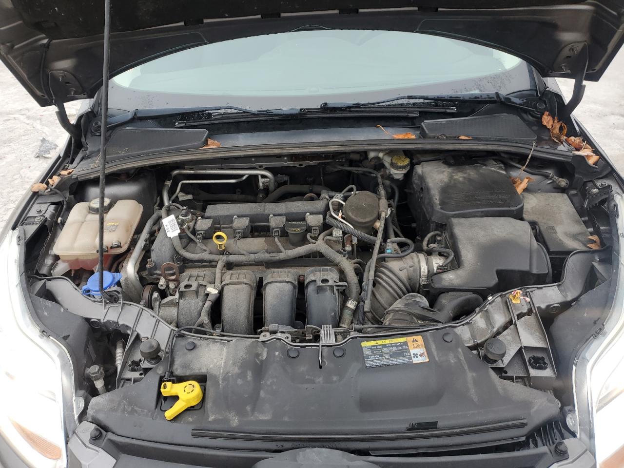 2012 Ford Focus VIN 1FAHP3F22CL349386 Copart auction photo, front end damage thumbnail 11