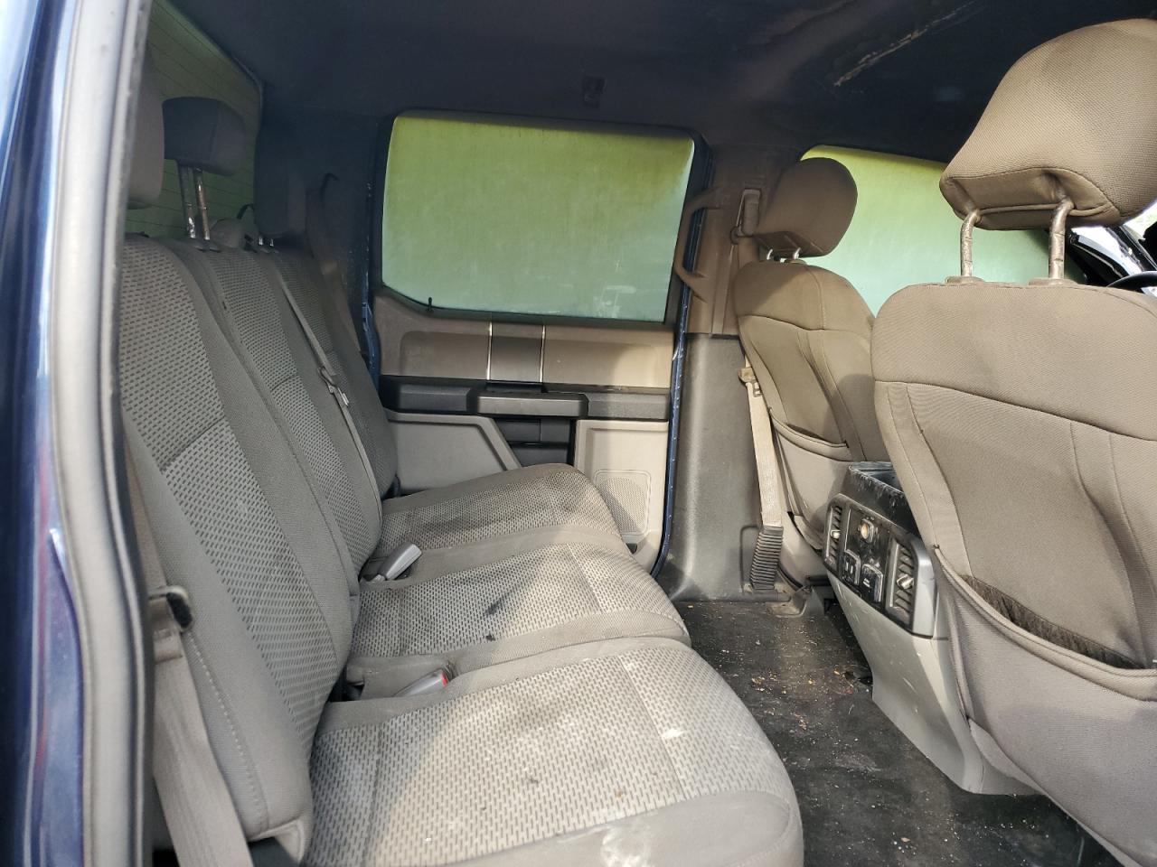 2017 Ford F250 VIN 1FT7W2BTXHED89700 Copart auction photo, burn damage thumbnail 10