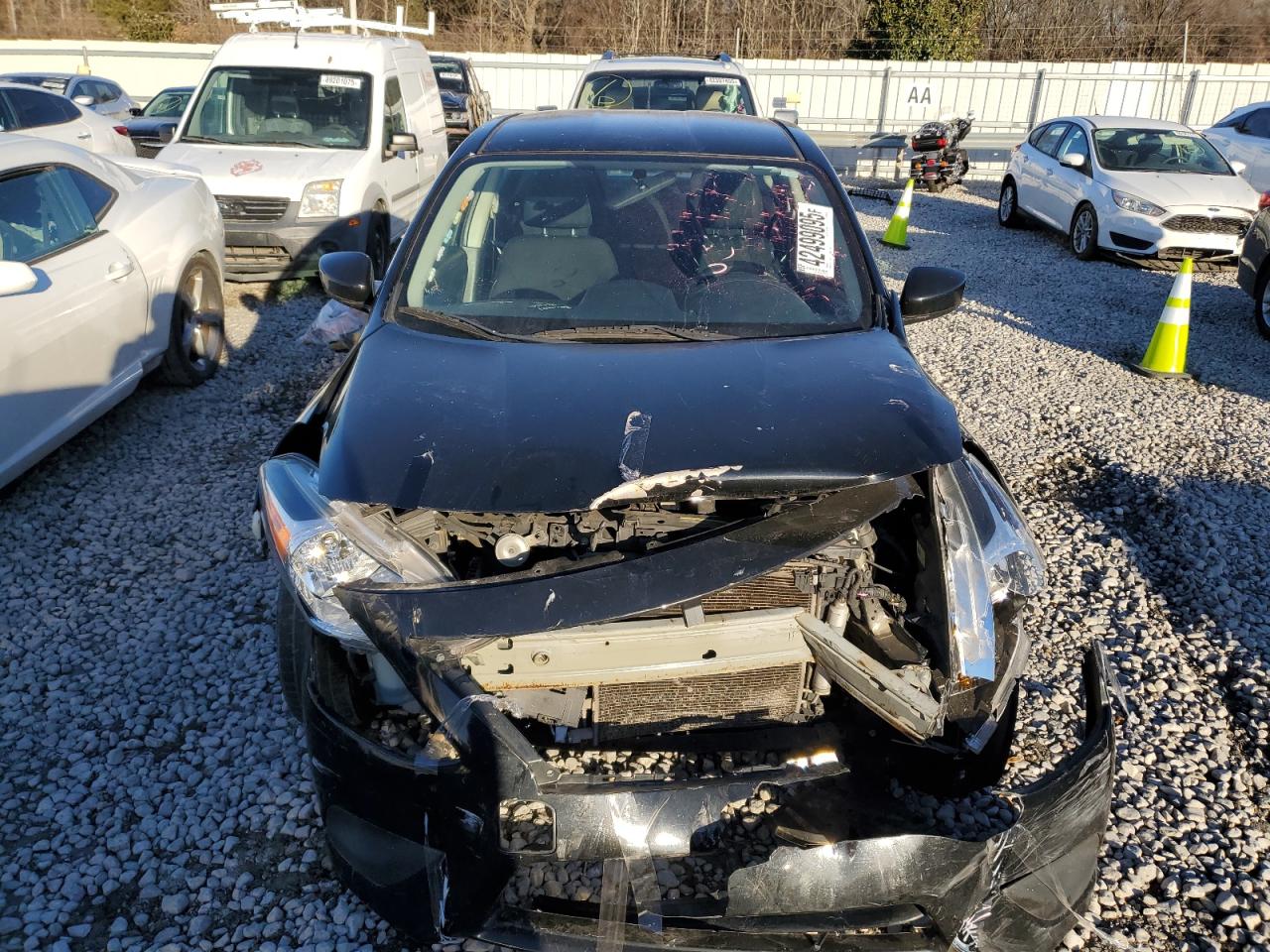 2018 Nissan Versa VIN 3N1CN7AP5JL836350 Copart auction photo, front end damage thumbnail 5